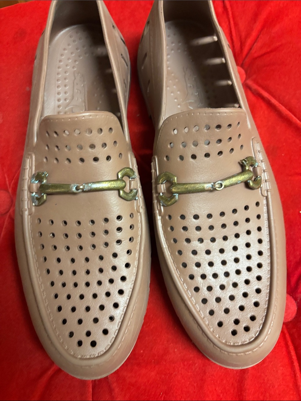 Floafers Mens Sz 11 Loafer Bit Water Shoes Brown
